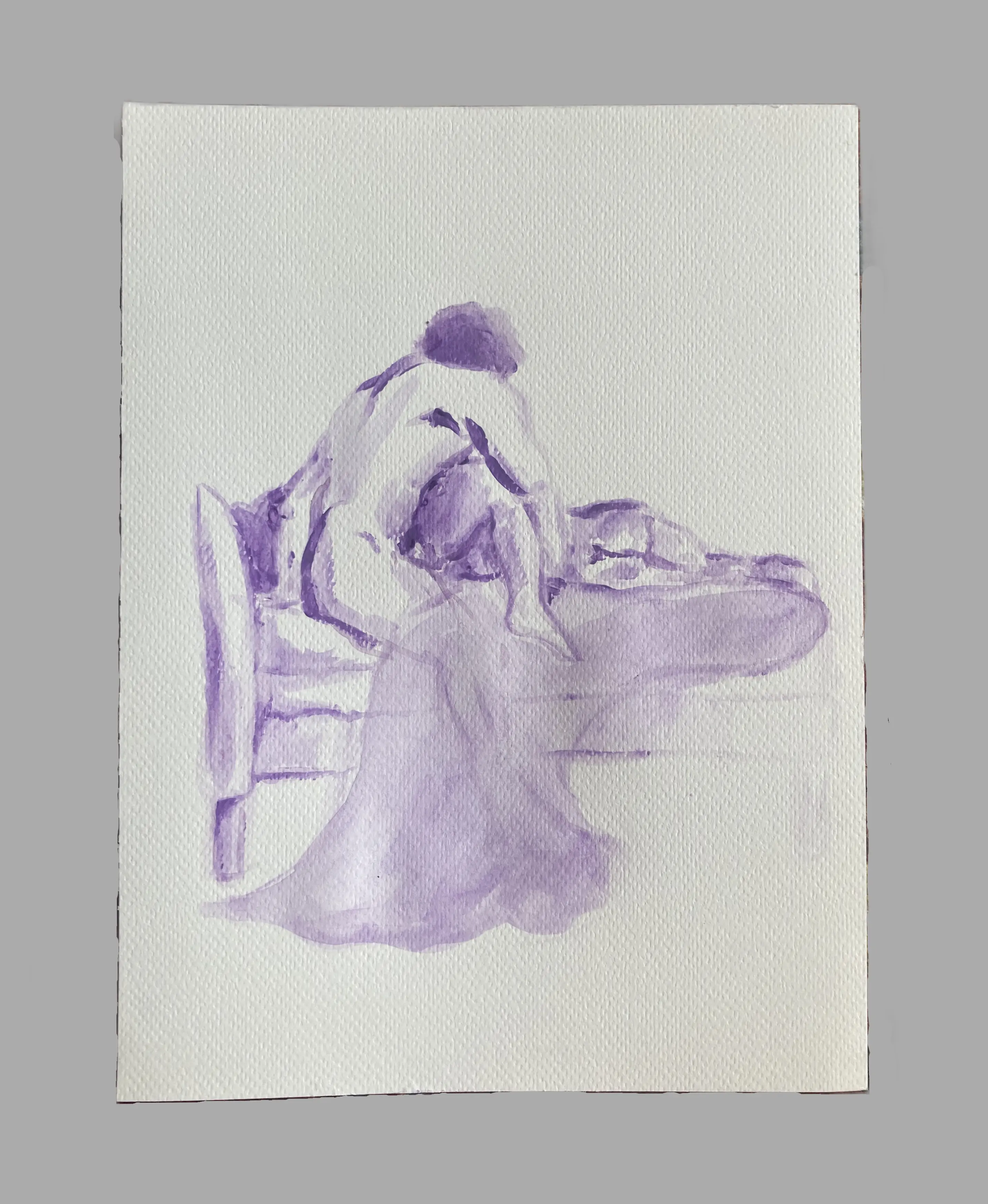 Série : "Les couleurs du désir" ; Au petit matin
